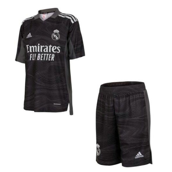 Camiseta Real Madrid 2ª Kit Niño 2021 2022 Negro